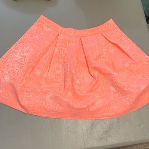 Lilly Pulitzer Peachy Pink Harlie Skirt